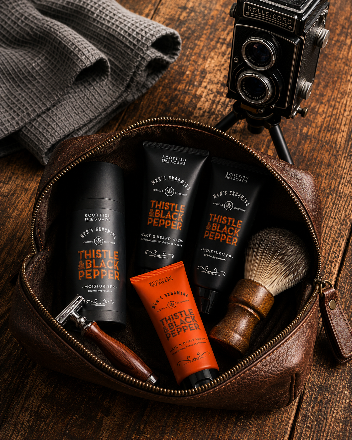 Travel bag uomo - CARDO & PEPE NERO