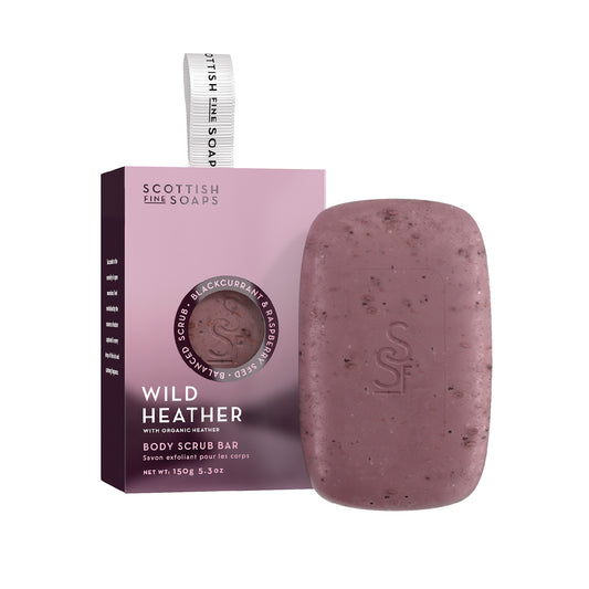 Body scrub BAR - WILD HEATHER